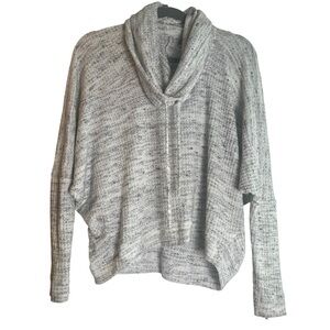 Sundown waffle knit‎ cowl neck pullover sweater sz S
